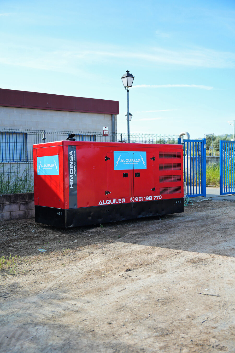 Generador Alquimar para apoyo el&eacute;ctrico en situaciones de emergencia