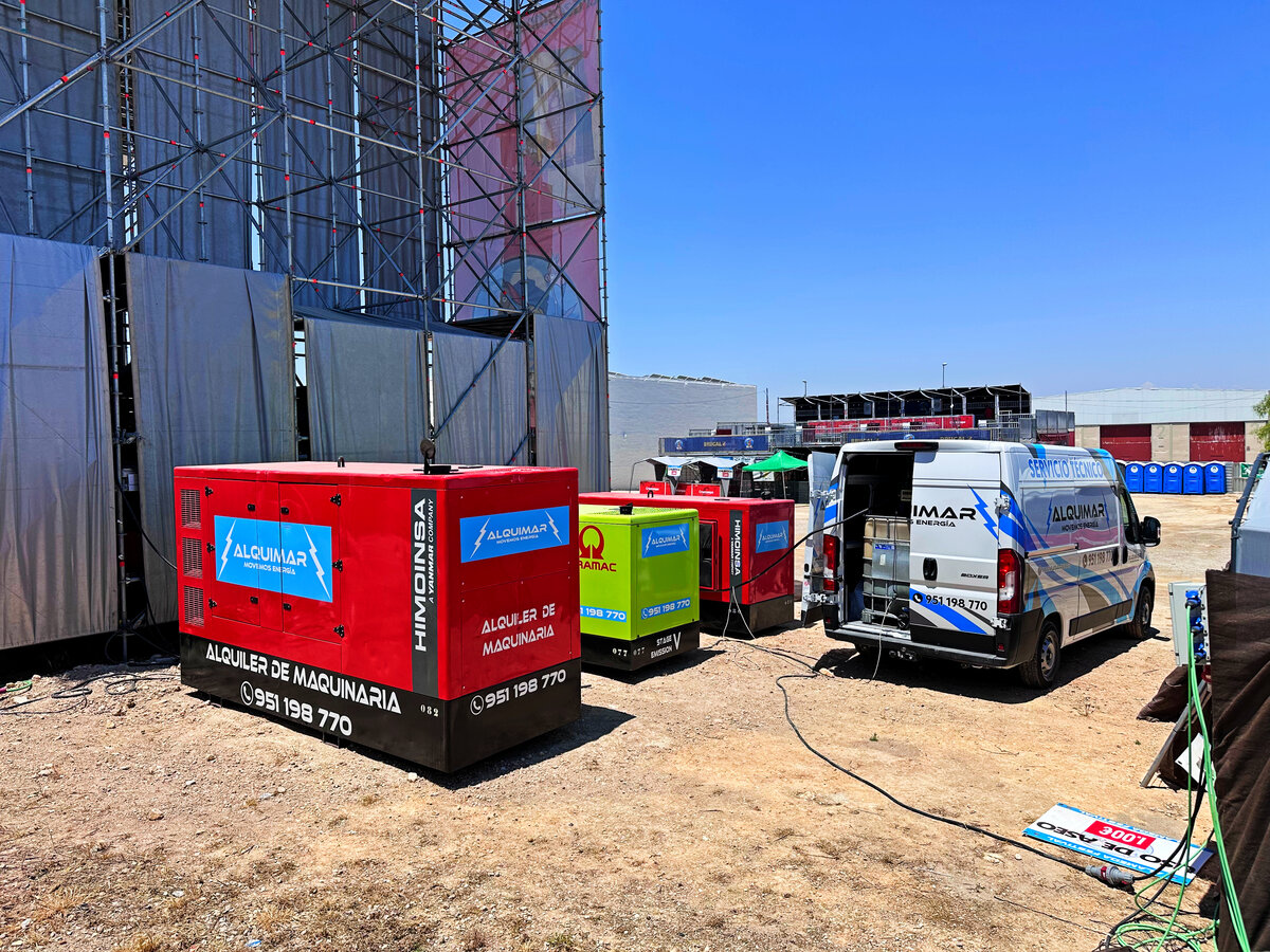 Servicio de reposici&oacute;n de combustible para generadores Alquimar Energ&iacute;a